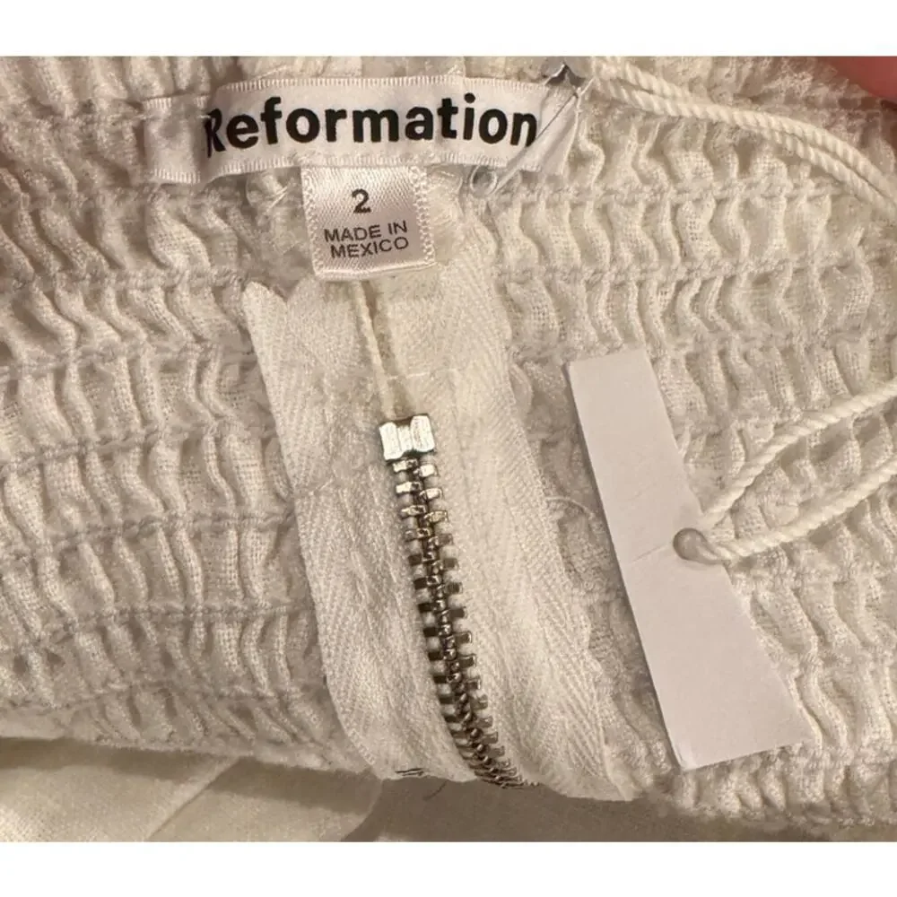 Reformation Khloe Linen Top Khloe Linen Top Size 2